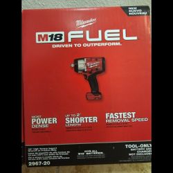 (3 Available Diff Prices-Read below) Sealed Milwaukee 1/2in High torque impact wrench Model 2967-20