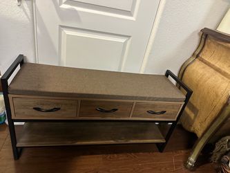 Entry way bench