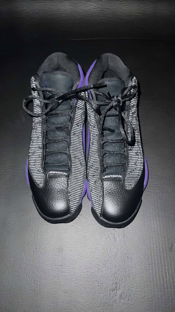 Jordan 13 Purple Retro Courts