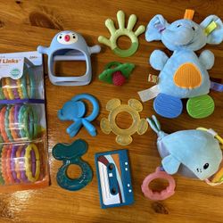 Teething Toys And Clips