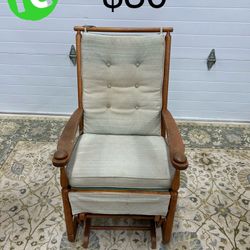 Vintage Wooden Rocking Chair
