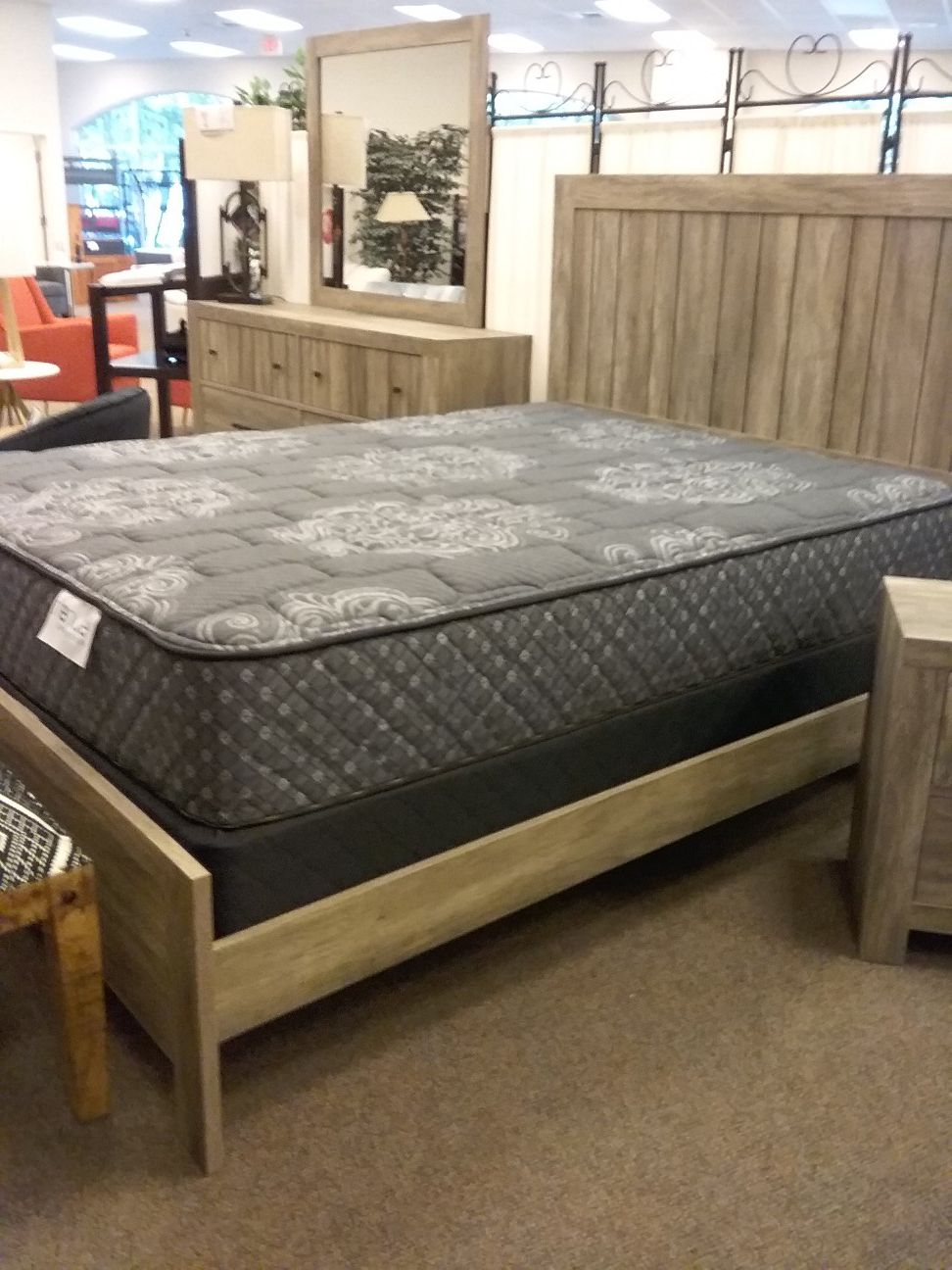 Queen size bed frame no mattress 349$$$$$$