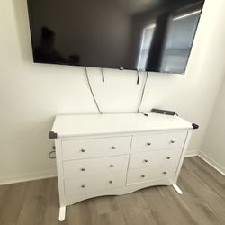 table with 6 drawers for bedroom 