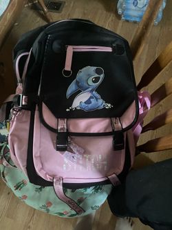 Stitch backpack, good condition and clean, multiple pockets. Strong straps.