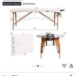 Giantex White Massage Table