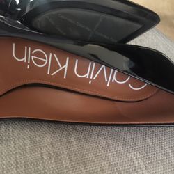 New Calvin Klein black heels71/2