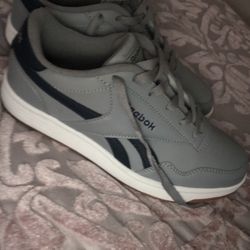 Grey Reebok Shoes