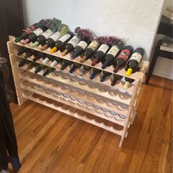 Wooden Wine Rack 