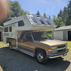 94 Chevy Truck And 95 Lance 990 Camper