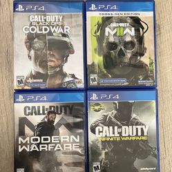 PS4 Call Of Duty Games 