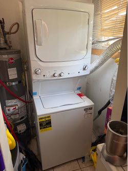 Tower Washer & Dryer “Almost Brand New”!