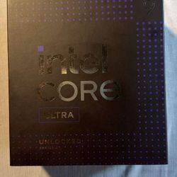 Intel Core 9 ULTRA UNLOCKED NEW