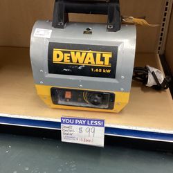 Dewalt Commercial Electric Forced Air Heater 