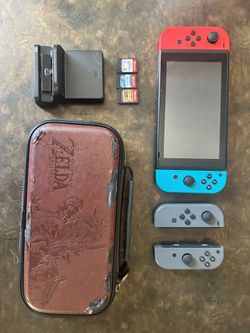 Nintendo Switch With Accessories
