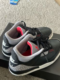 Black cement 3s