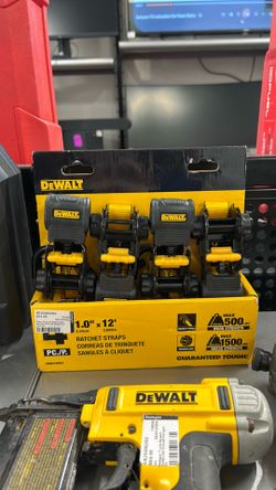 Dewalt ratchet straps