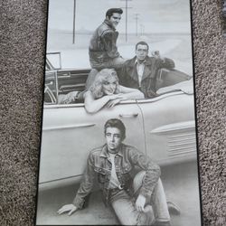 Vintage Poster  Marilyn Monroe,  Elvis Presley, Bogart, Dean Poster