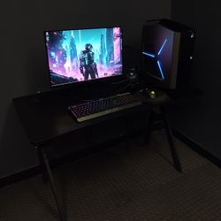 Alienware Aurora R8 Gaming Setup | i7-9700K | GTX 1070 | 16GB | Dell 24” | Razer Peripherals
