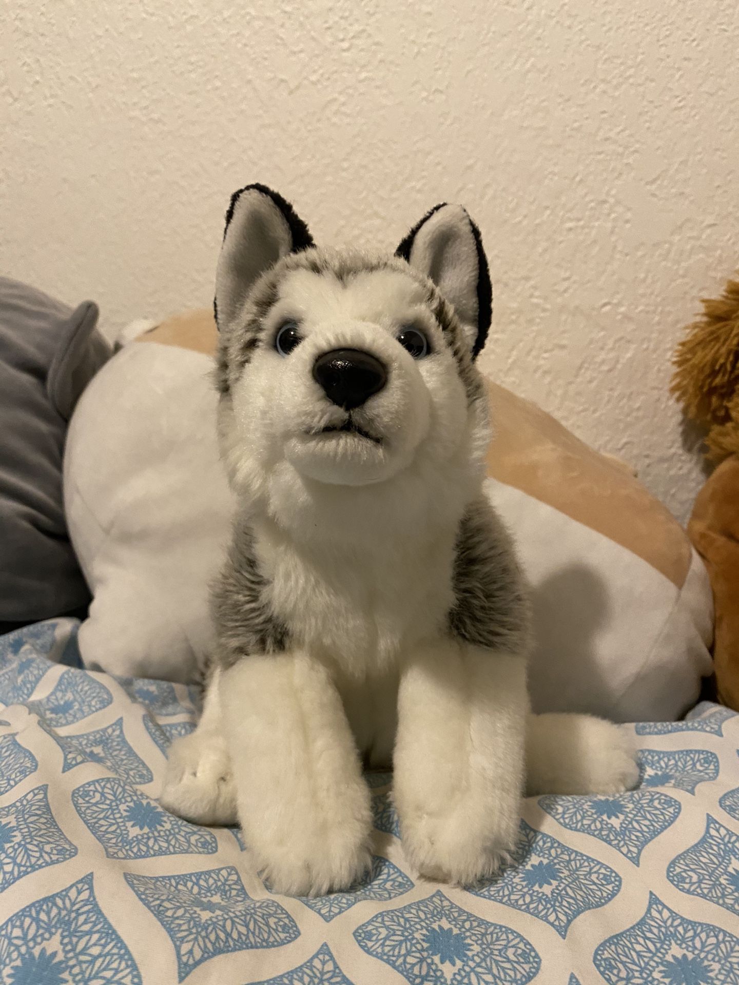 Husky wolf plush stuffed animal