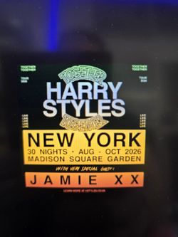 Harry Styles Concert 2026 New York Tickets