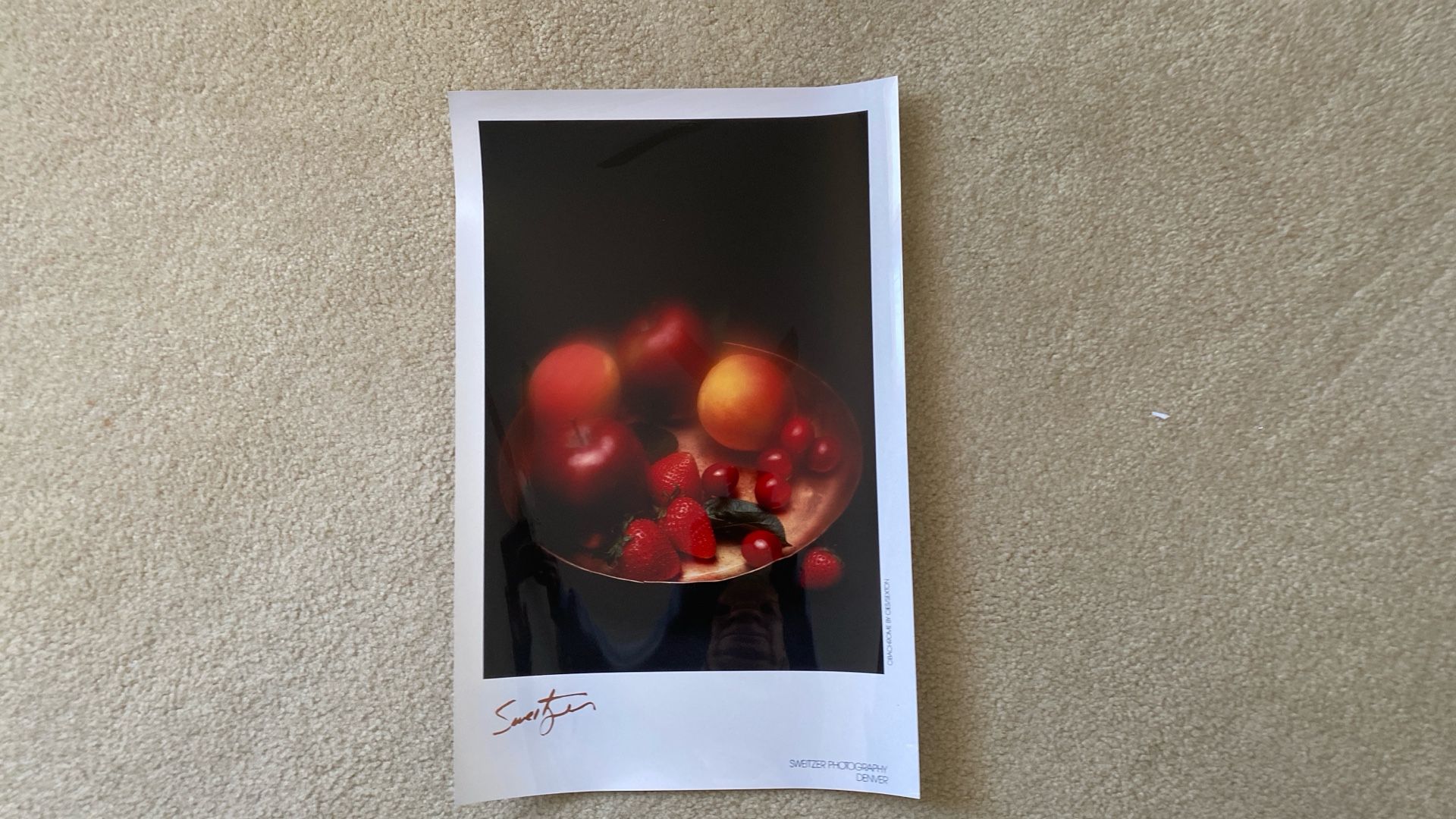 Original photograph unframed