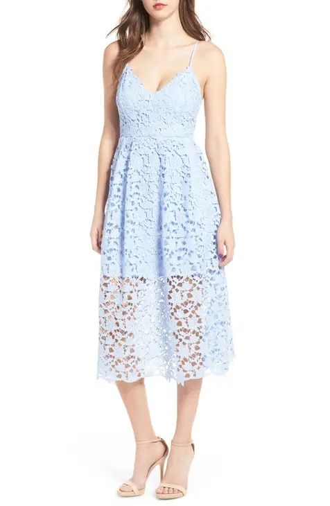 Astr Lace periwinkle dress XS Nordstrom - ampdigital.org