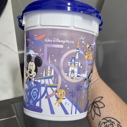 50th Anniversary Walt Disney World Popcorn Bucket