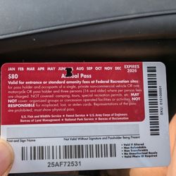 America The Beautiful National Park Pass