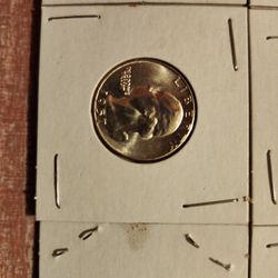 8 1957 BU WASHINGTON QUARTERS  %90 SILVER 