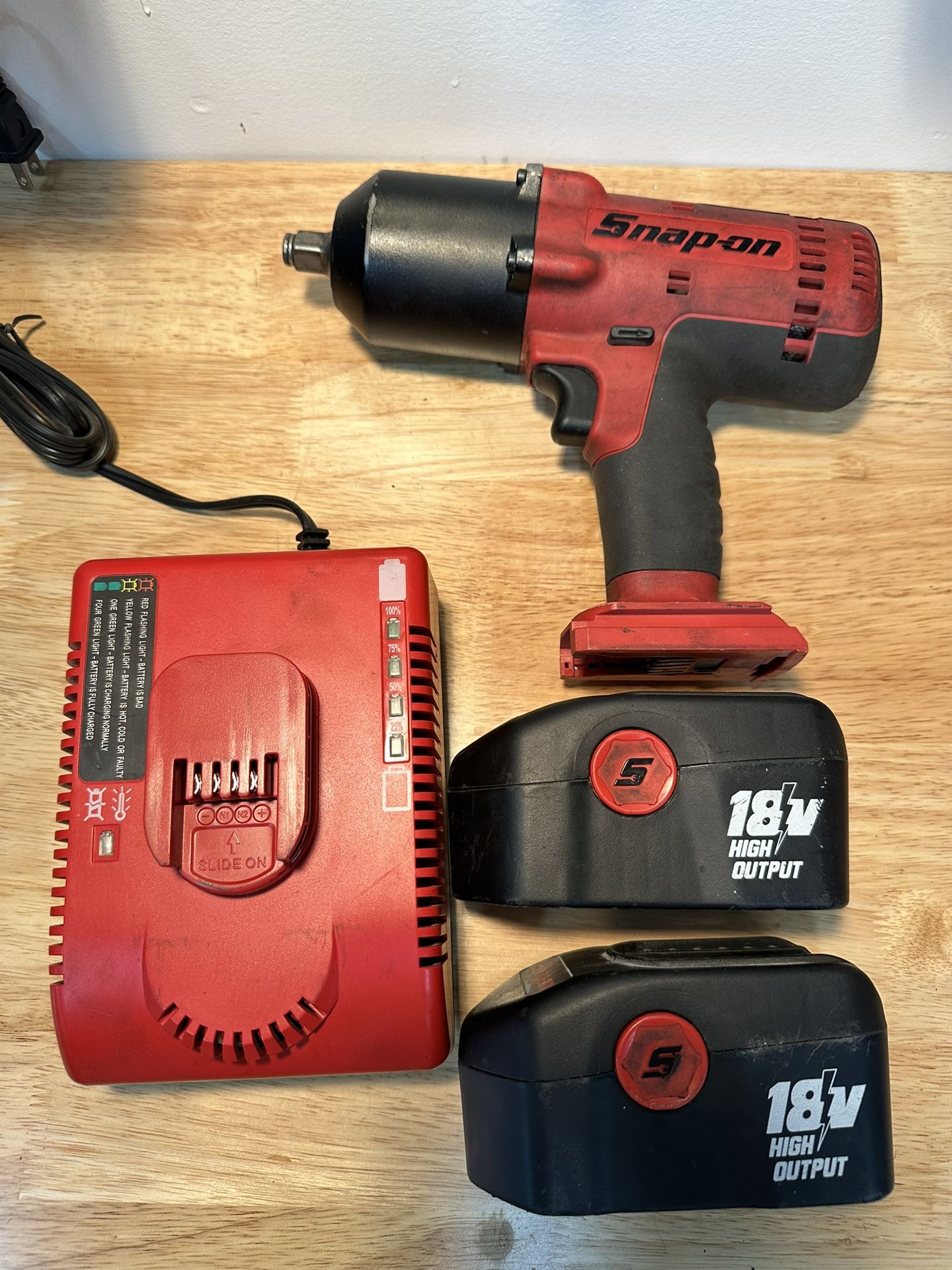 Snap-On 1/2" Drive Cordless Impact Wrench - 18V