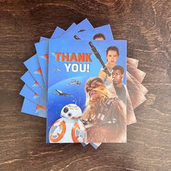 Star Wars Thank You Postcards