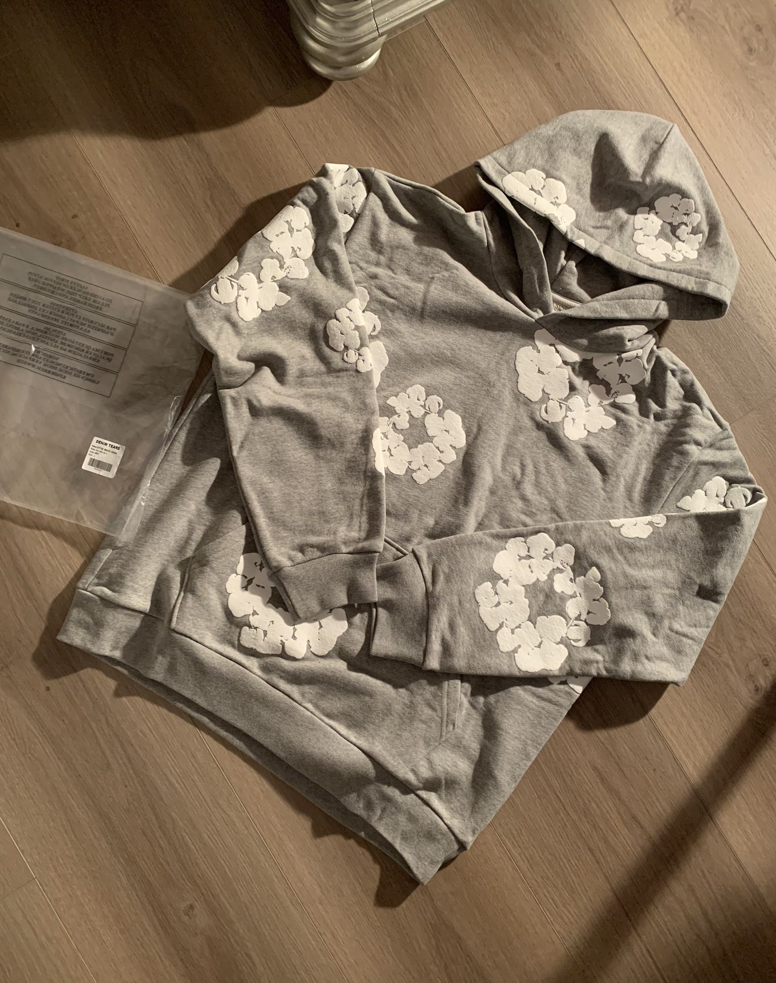 Grey Denim Tears Hoodie 