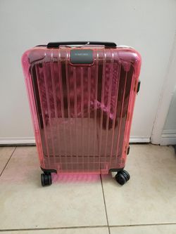 Rimowa Essential Cabin 22 Inch Neon pink Limited Edition Carry On Luggage  Clear for Sale in Alhambra, CA - OfferUp
