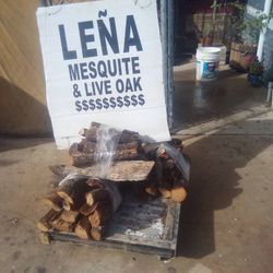 Leña Firewood Mesquite & Live Oak. Seasoned MPU