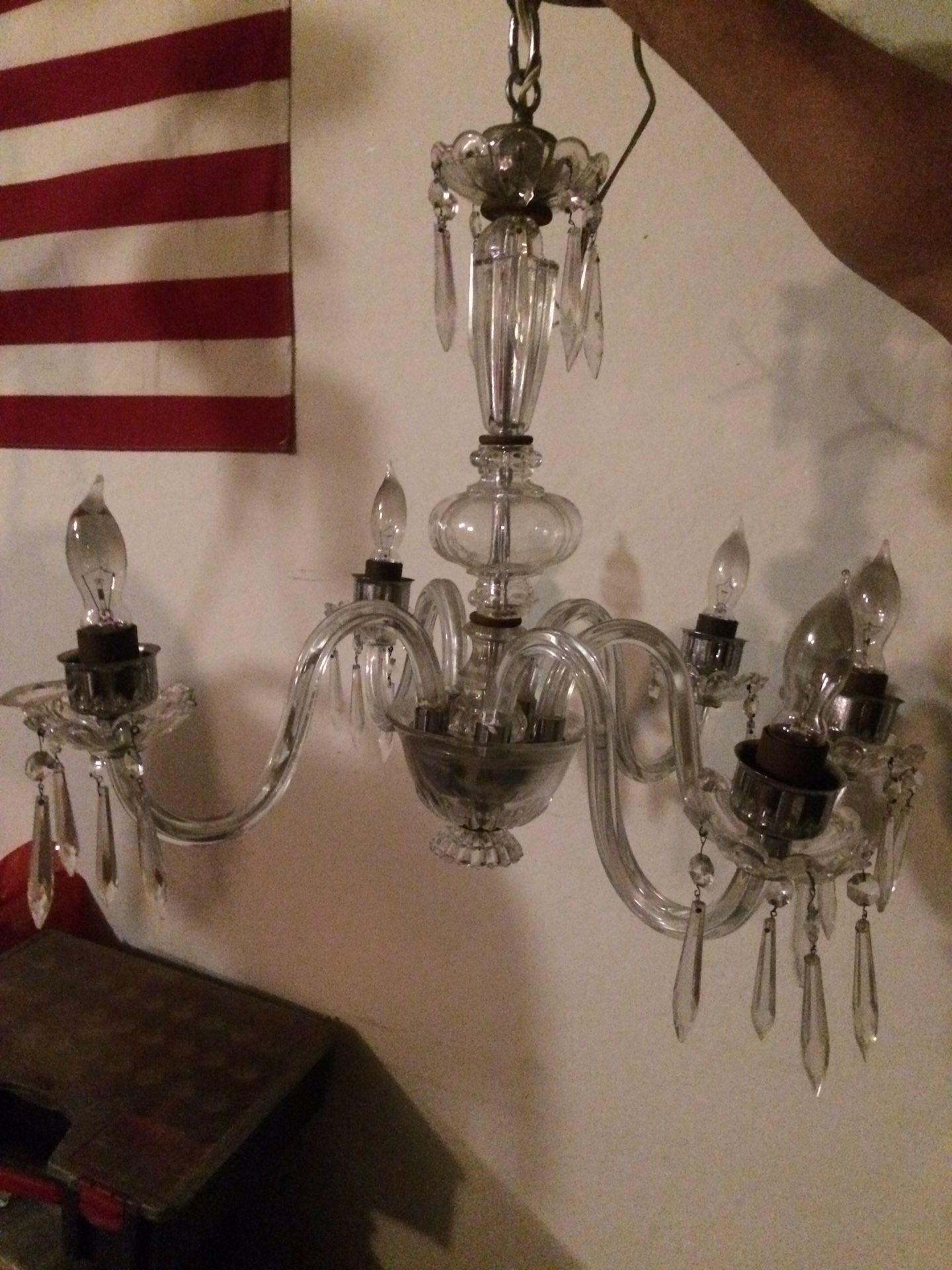 Glass Chandelier works