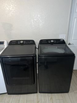 Samsung Washer And Samsung Dryer