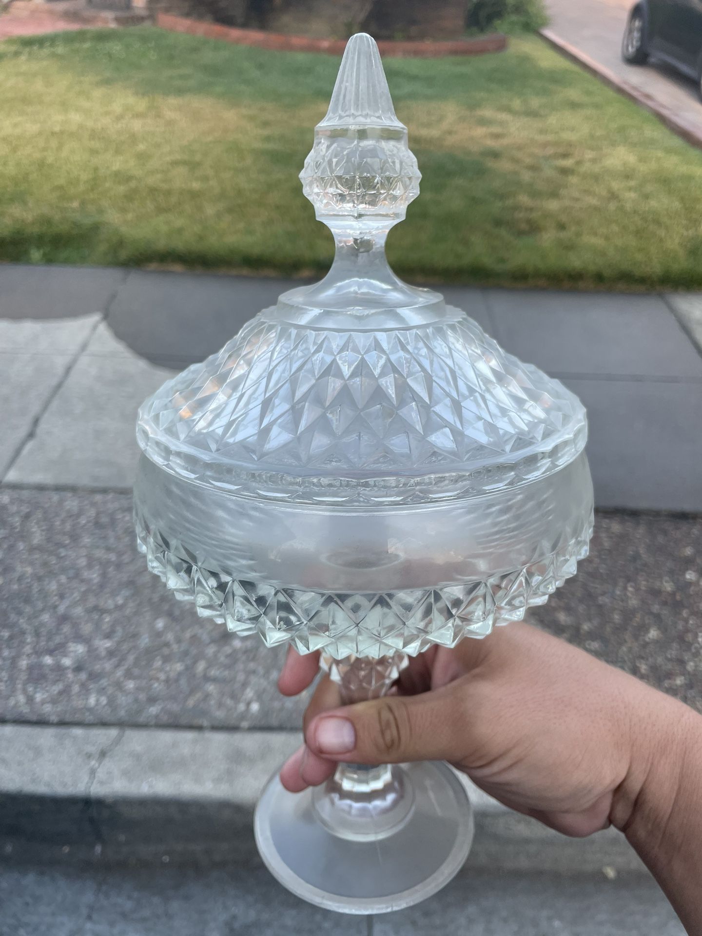 Crystal Candy Jar