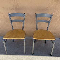 Metal Wood Chairs