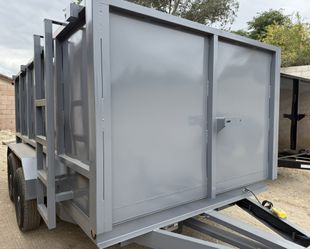 New 8x4x12 Hydraulic Utility Dump Trailer 