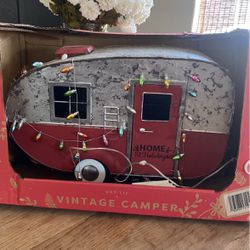 Vintage Christmas Camper 
