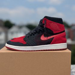 Nike Air Jordan 1 Flyknit “Bred” – Size 11 – Excellent Condition