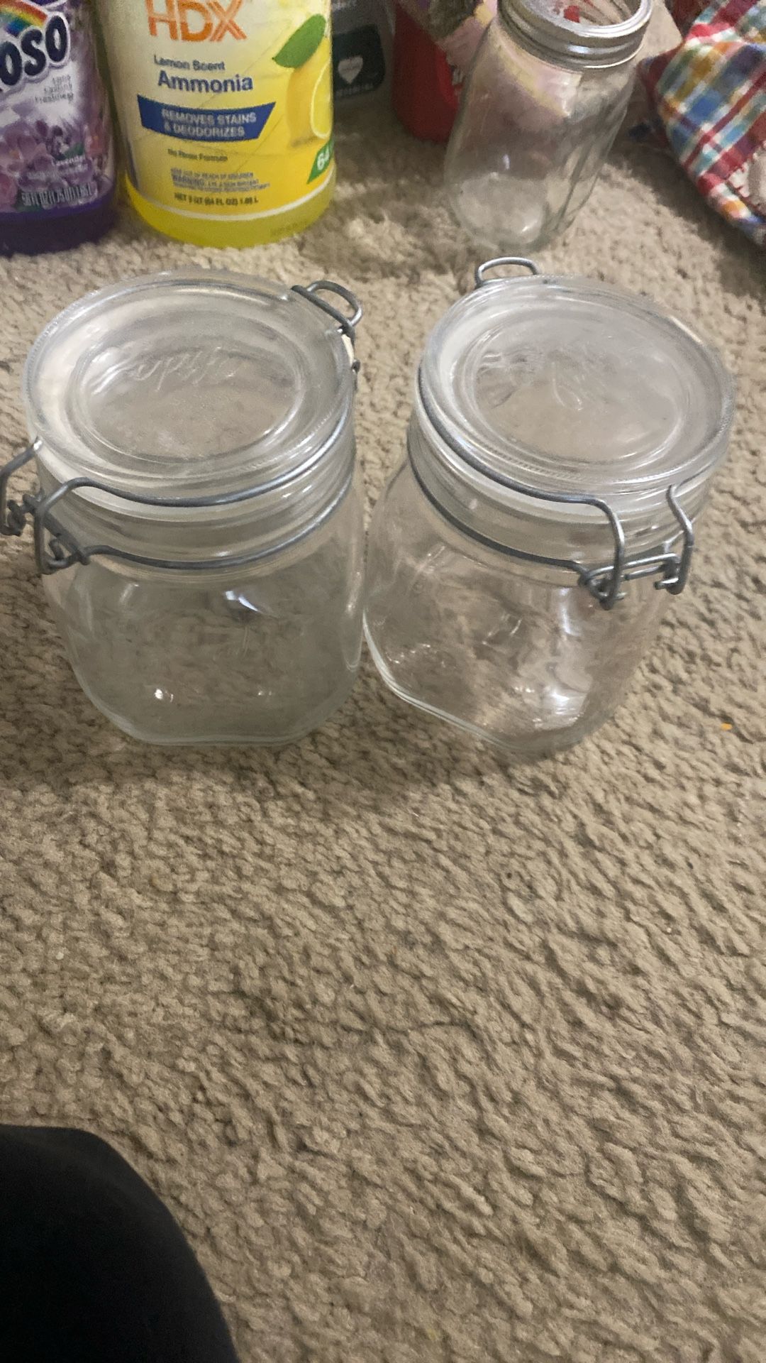 Fido Made In Italy Glass Containers Jars