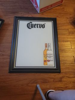 Cuervo  Glass Bar Sign 