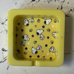 Peanuts Snoop & Woodstock Collage Ashtray | Perfect Cartoon Collectible Gift