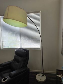 Lamp marble base