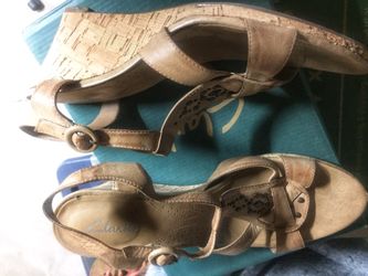 Clarks Wedge Sandals
