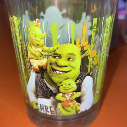 McDonald’s Glass Shrek Cup  