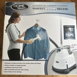 Brand New HomeTouch Standing Steamer with Telescoping Design