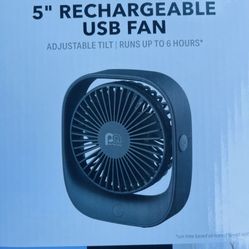 Rechargeable Fan