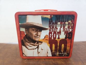 John Wayne lunch box in chandler